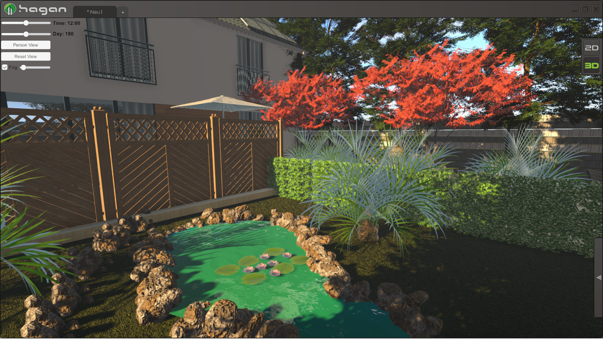 Hagan Designer - Person View aktivieren