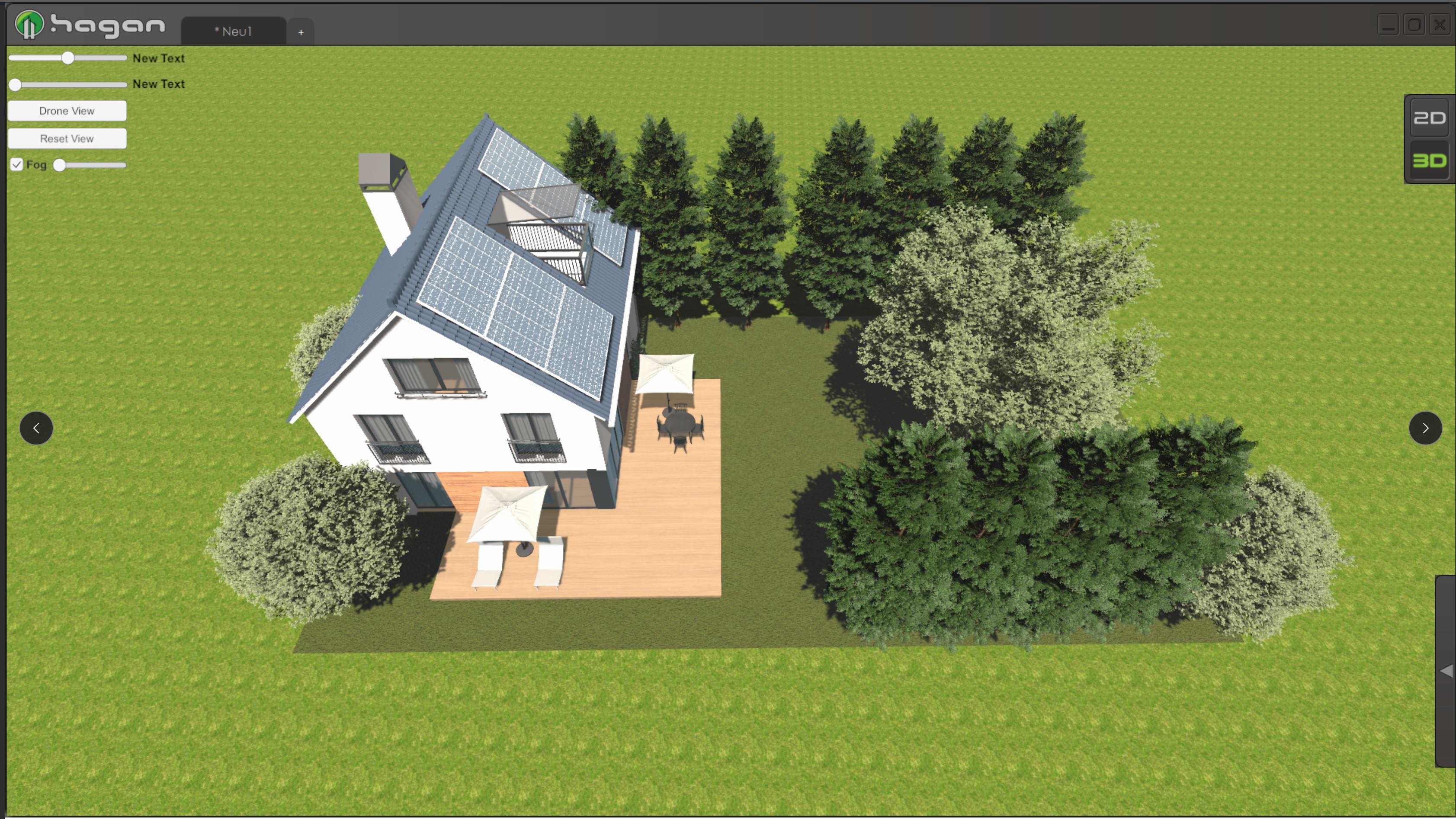 Hagan Designer - 3D-Ansicht erkunden